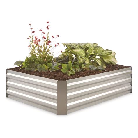 metal planter boxes uk|planter box with galvanized metal.